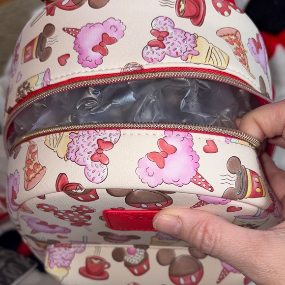 Disney loungefly Mickey and Minnie treats Backpack and Wallet Set - Picture 7 of 7